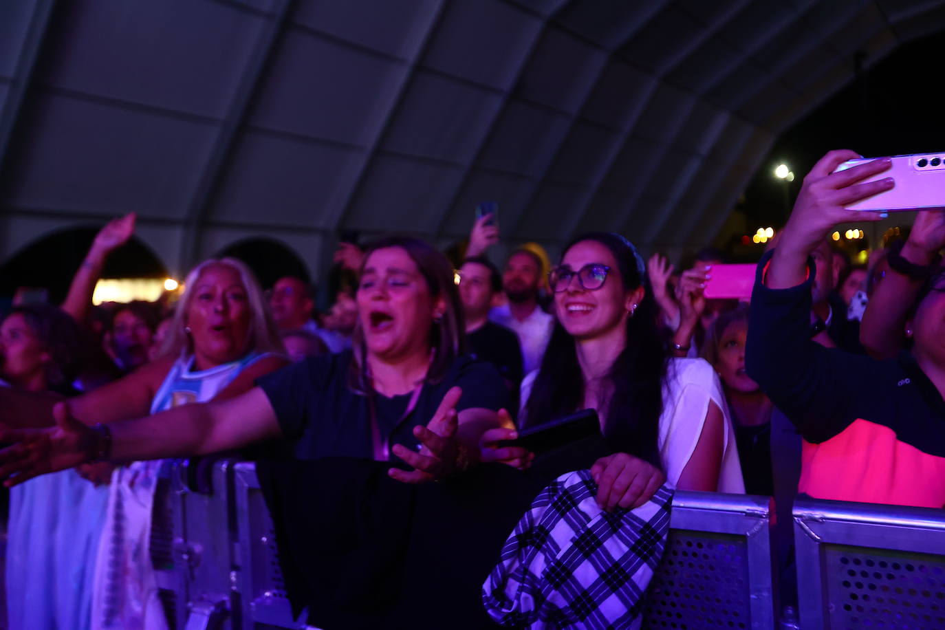 El concierto de Pimpinela en San Mateo, en imágenes
