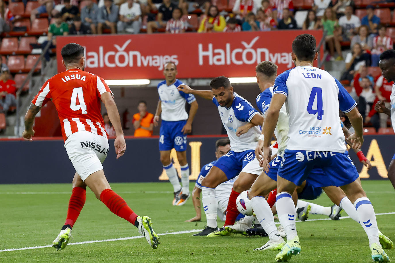 Las mejores jugadas del Sporting - Tenerife