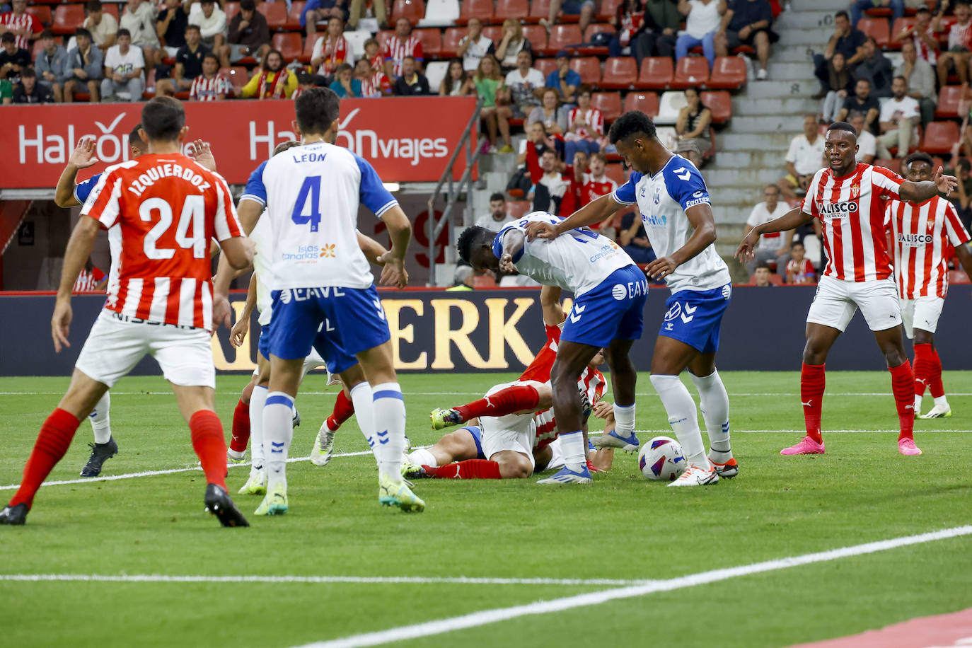 Las mejores jugadas del Sporting - Tenerife