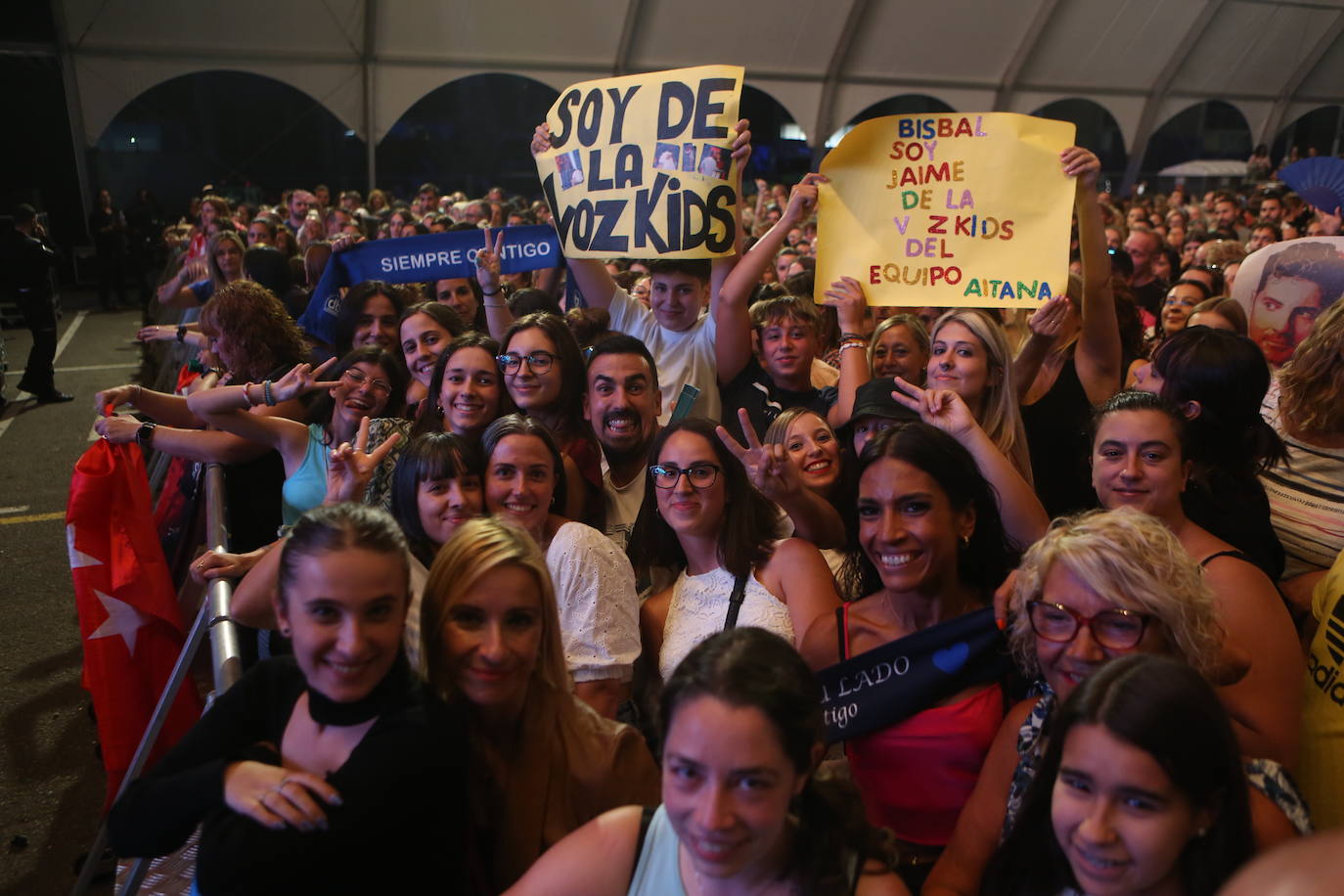 El concierto de Bisbal en San Mateo, en imágenes