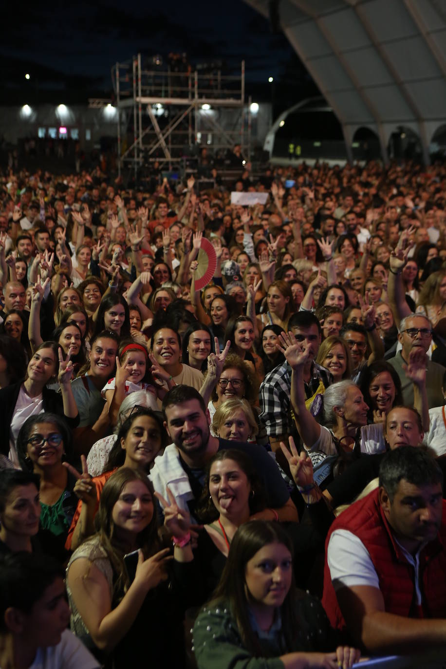 El concierto de Bisbal en San Mateo, en imágenes