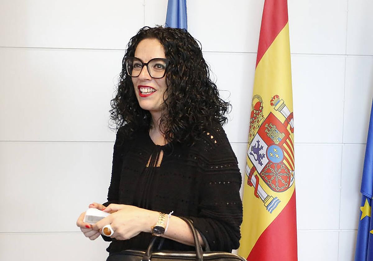 La viceconsejera de Cultura, Vanessa Gutiérrez.