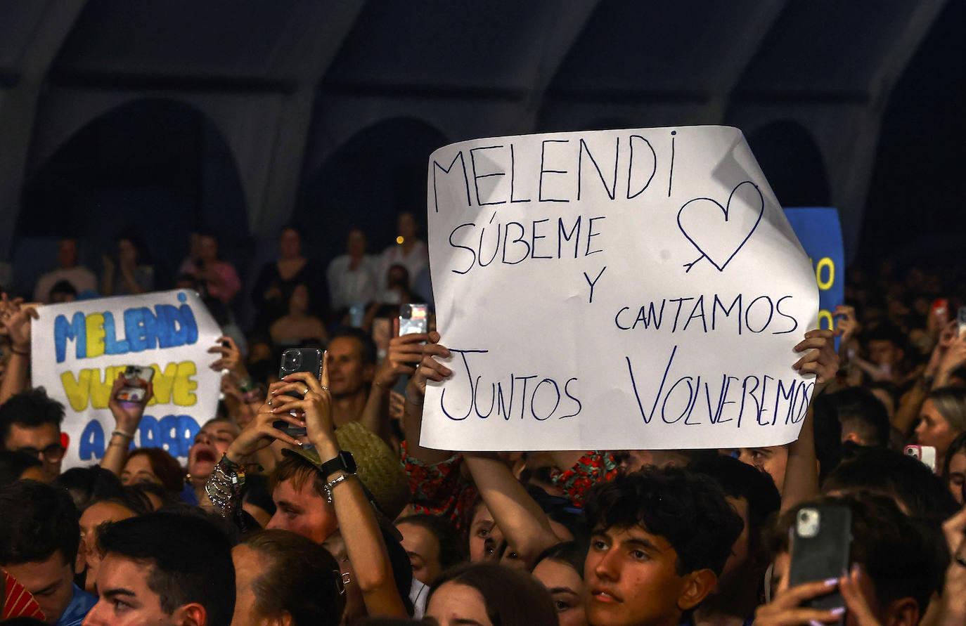 Melendi pone el broche de oro al triplete de conciertos en San Mateo