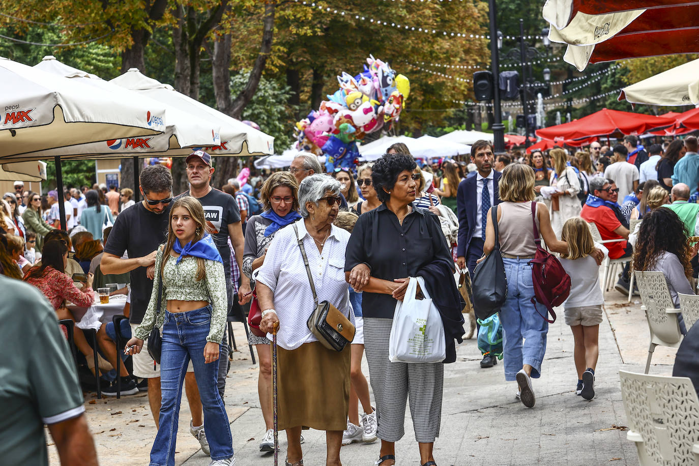 Así celebró Oviedo el día grande de las fiestas de San Mateo