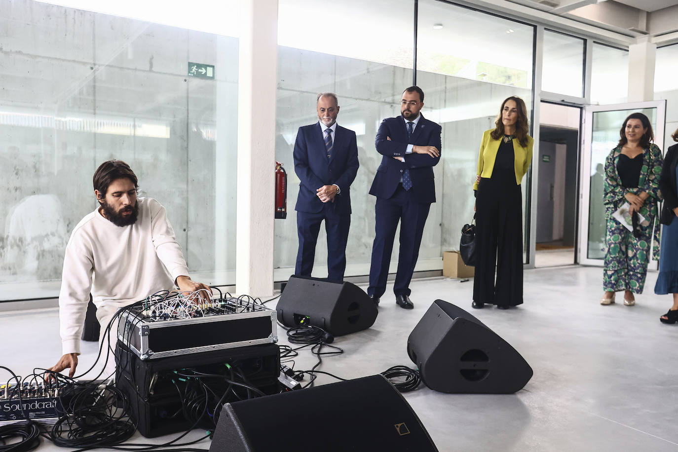 Así ha sido la inauguración de la Central Artística de Bueño