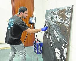 «Pinto sobre cualquier cosa, no tengo límites»