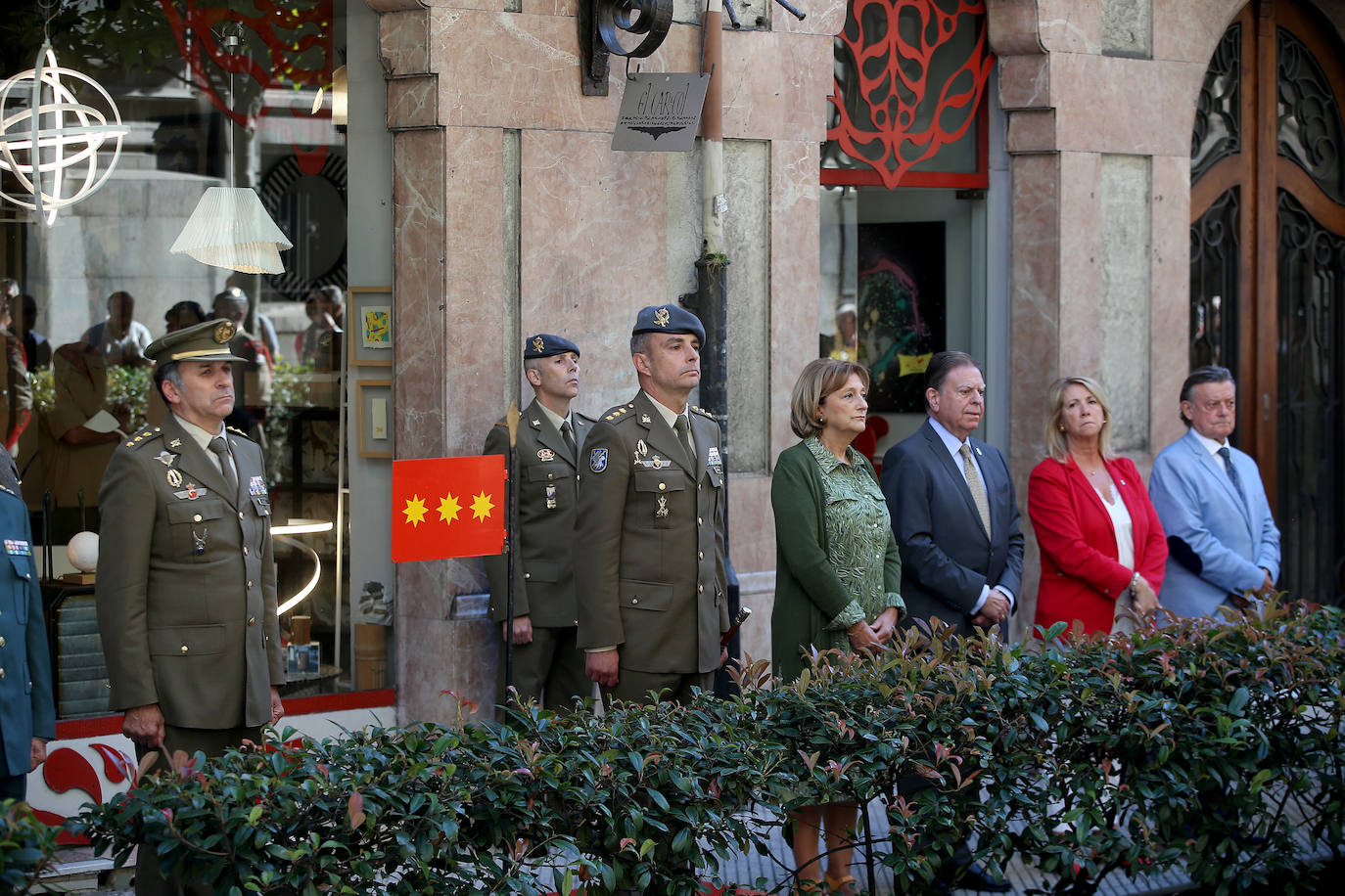 Así ha sido el homenaje al Cabo Noval en Oviedo