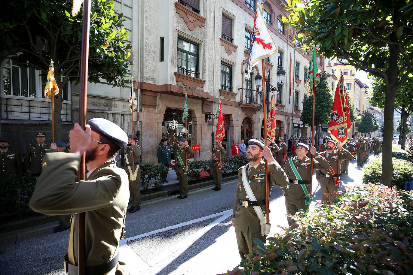 Así ha sido el homenaje al Cabo Noval en Oviedo