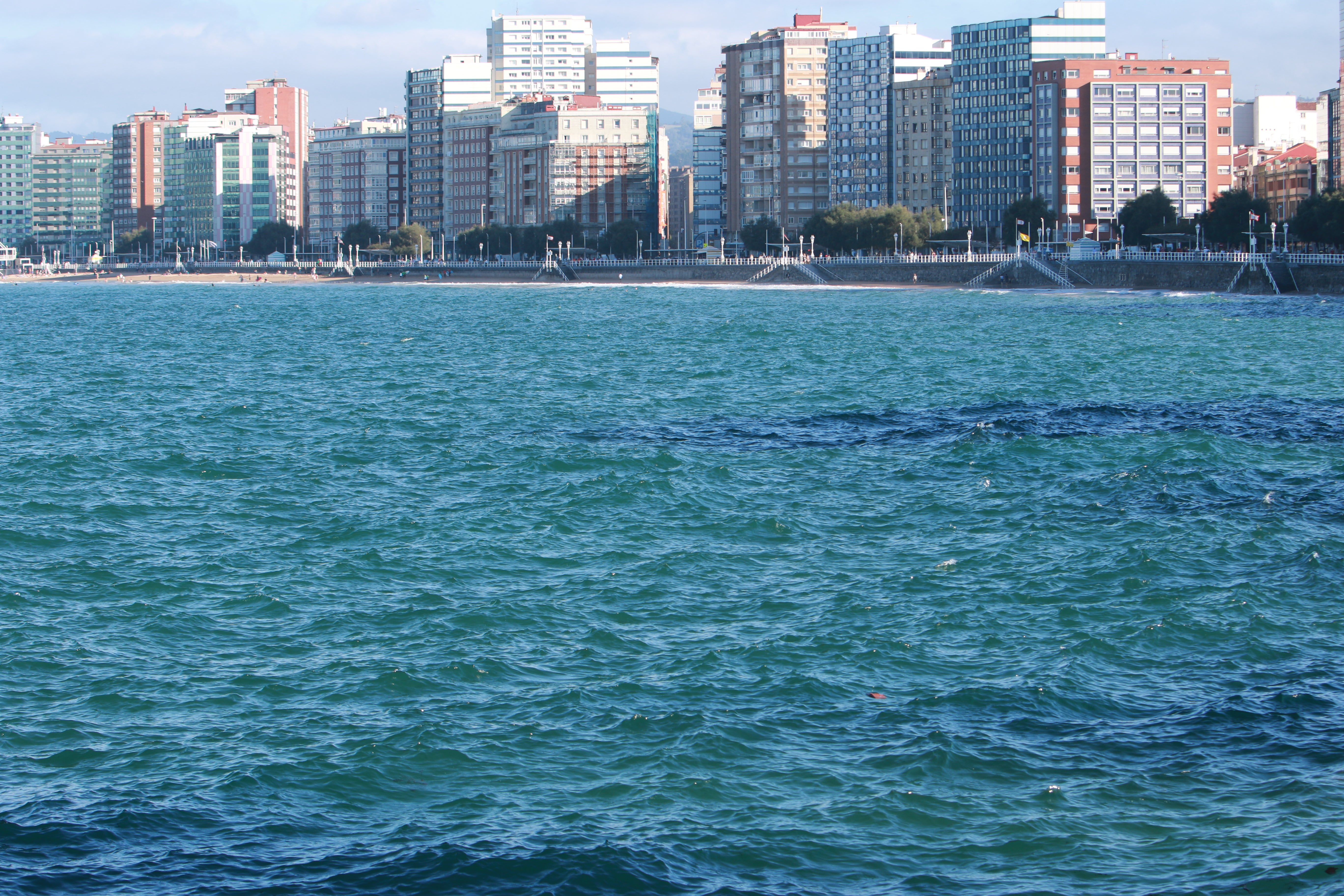 La gran mareona de septiembre en Gijón