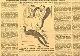 Nuestra portada hablaba de los ceses impuestos por la dictadura.