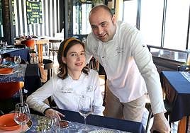 Diego y Sheila, chef y jefa de sala del local.