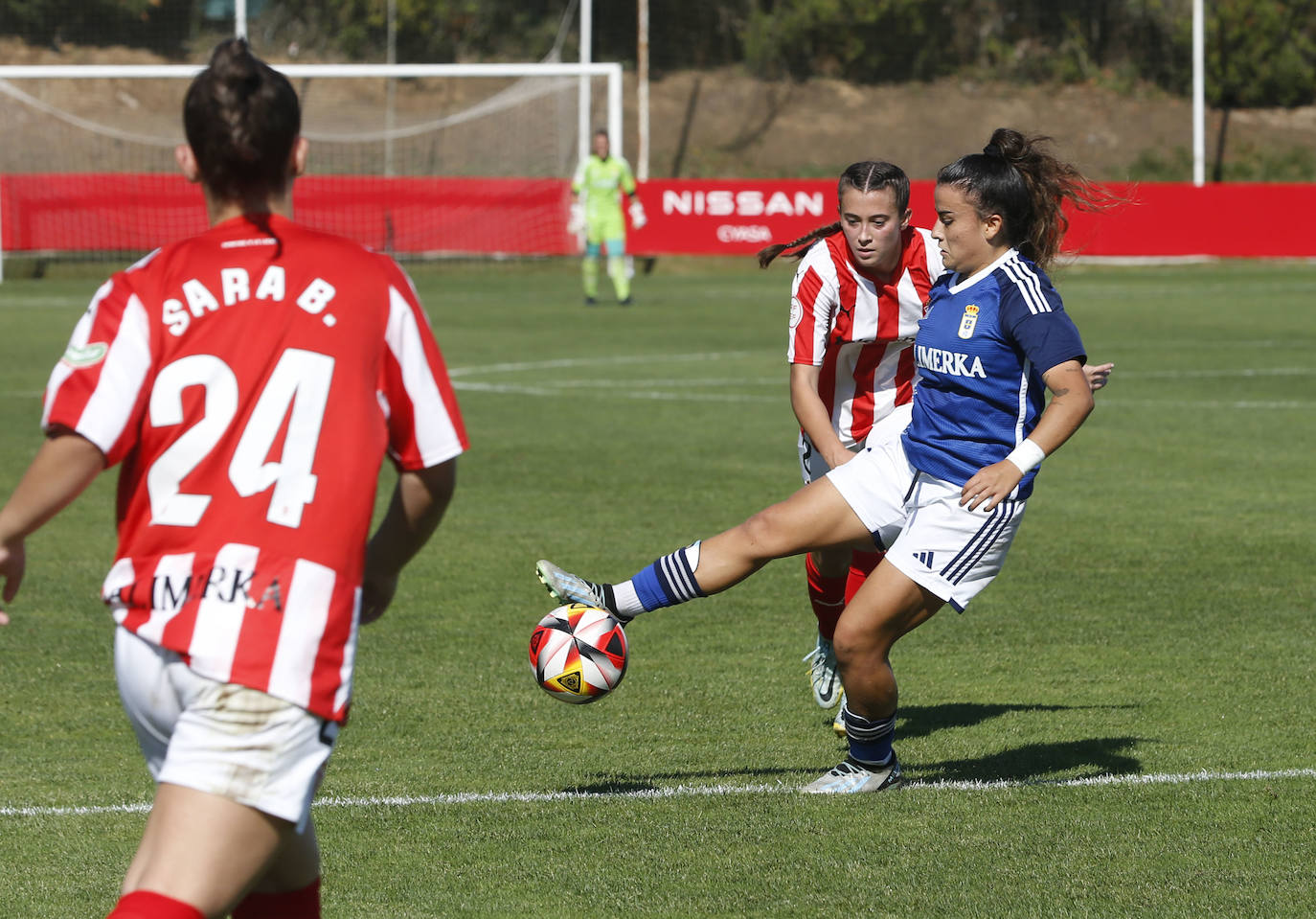 Las mejores imágenes del derbi asturiano femenino Sporting - Oviedo