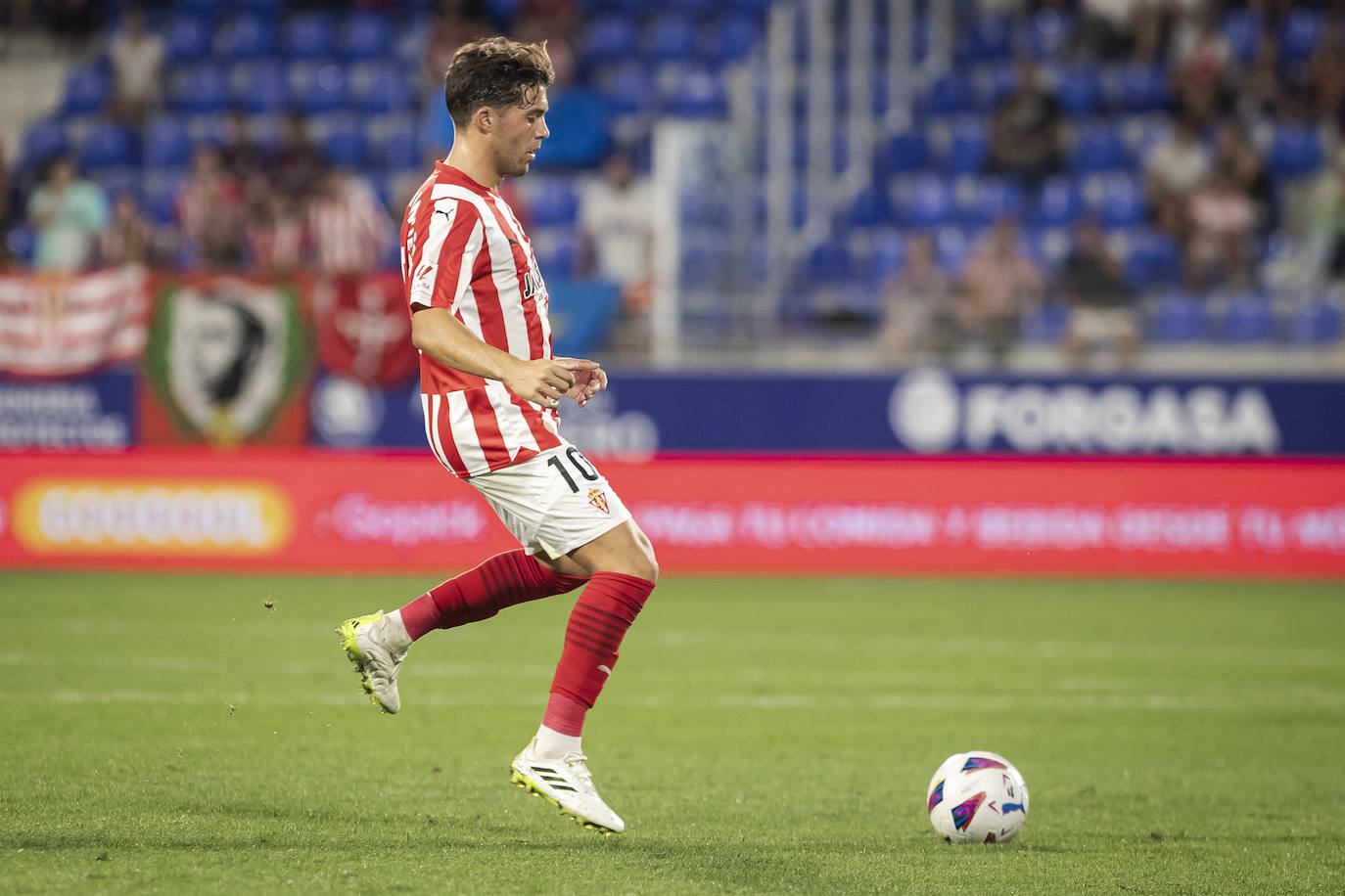 Las mejores imágenes del Huesca - Sporting