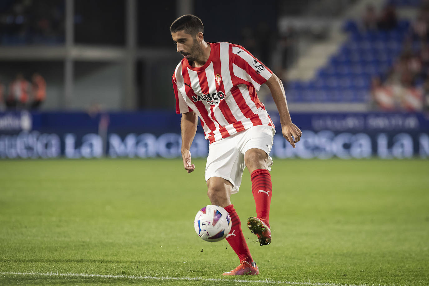 Las mejores imágenes del Huesca - Sporting