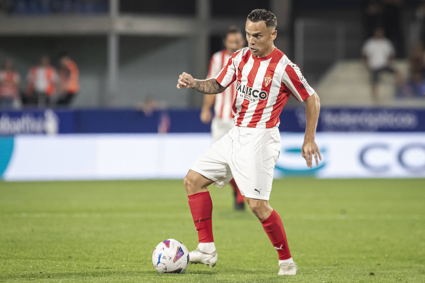 Las mejores imágenes del Huesca - Sporting