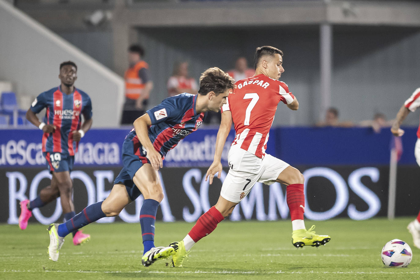 Las mejores imágenes del Huesca - Sporting