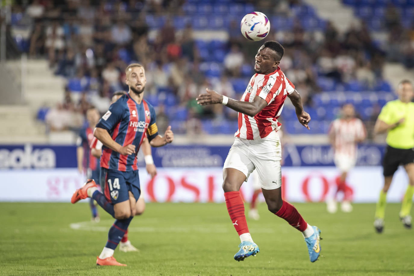 Las mejores imágenes del Huesca - Sporting