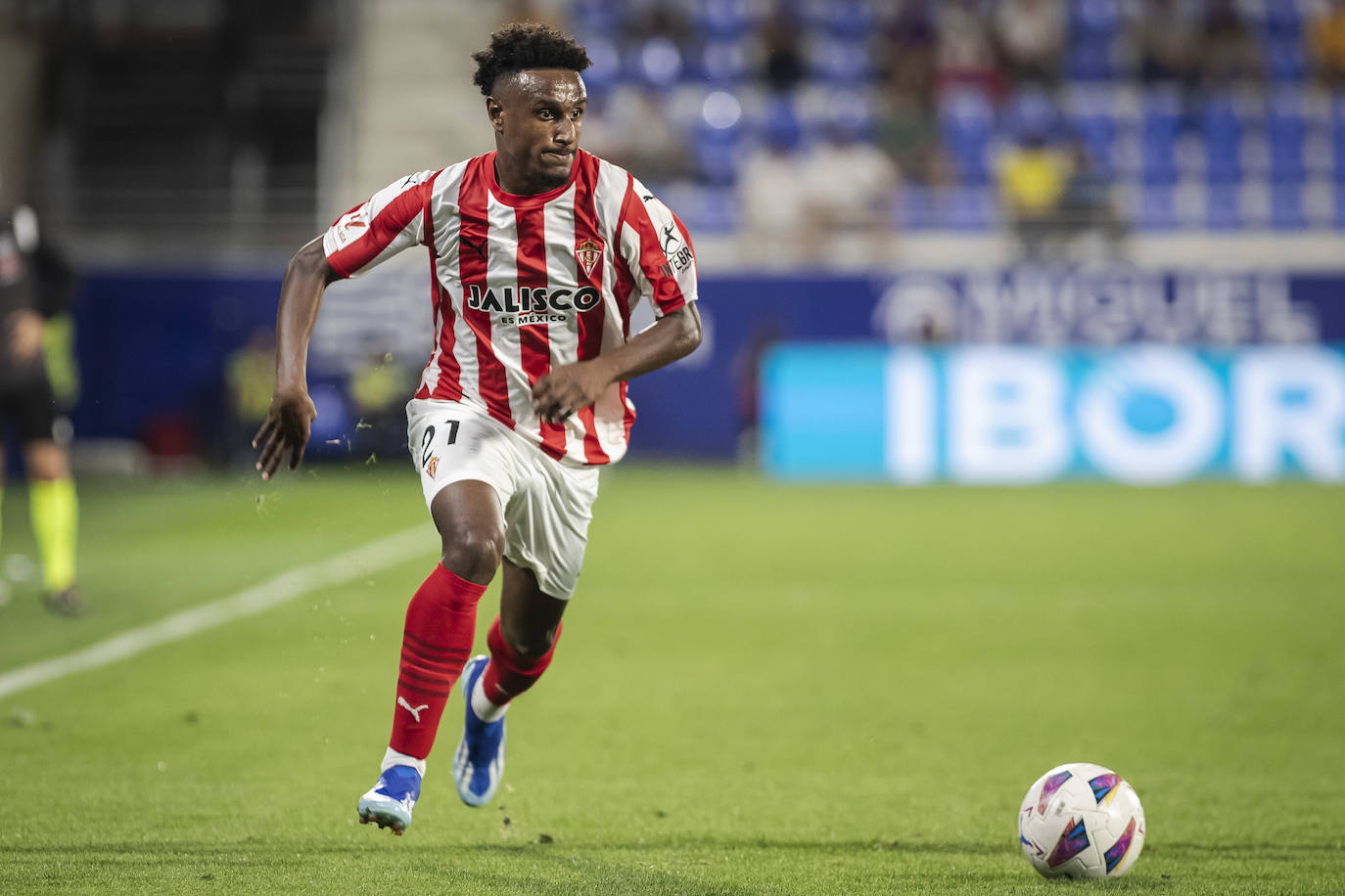 Las mejores imágenes del Huesca - Sporting