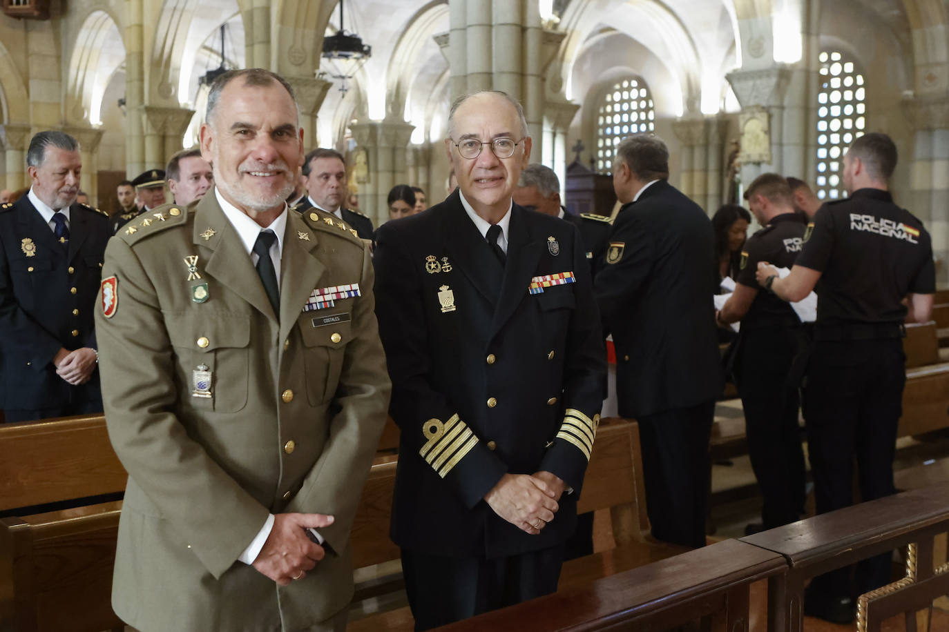 Devoción y honores en Gijón por los Santos Custodios