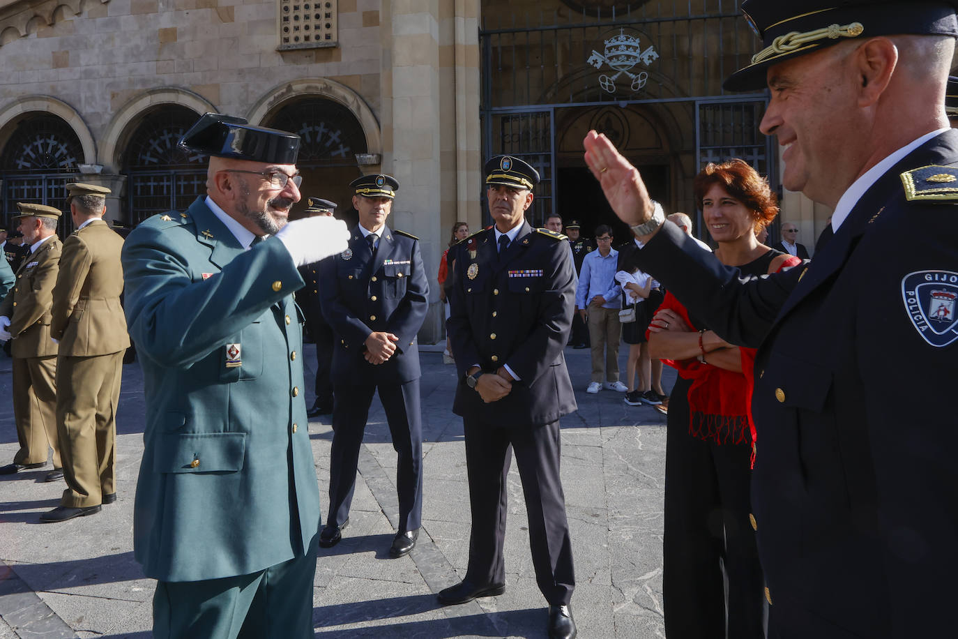 Devoción y honores en Gijón por los Santos Custodios