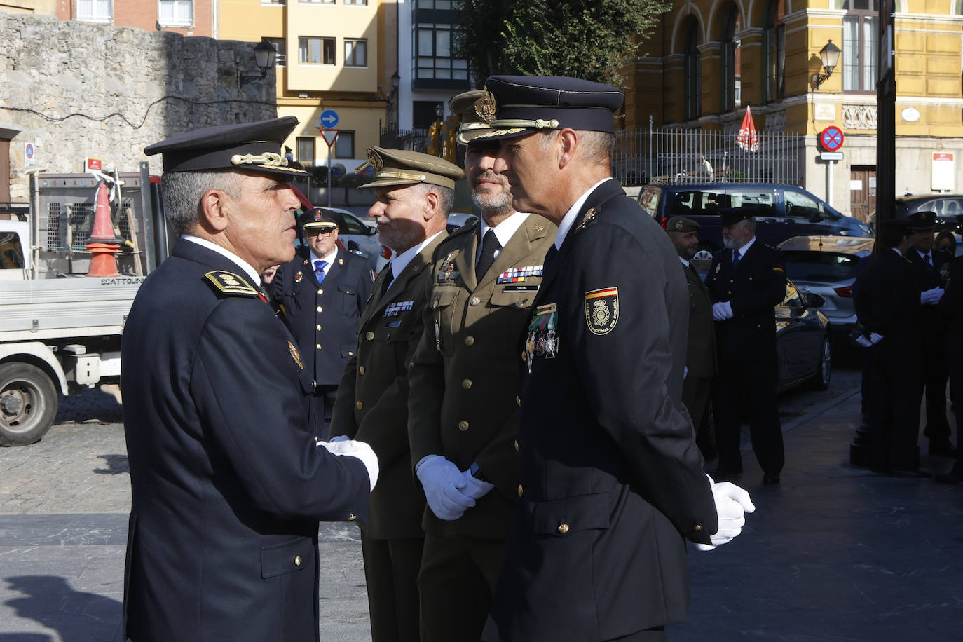 Devoción y honores en Gijón por los Santos Custodios