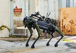 Modelo de robot como que el que se ensamblará en Asturias.