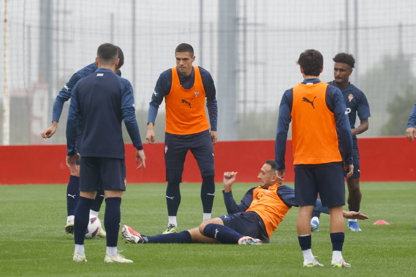 Entrenamiento del Sporting (06/10/23)