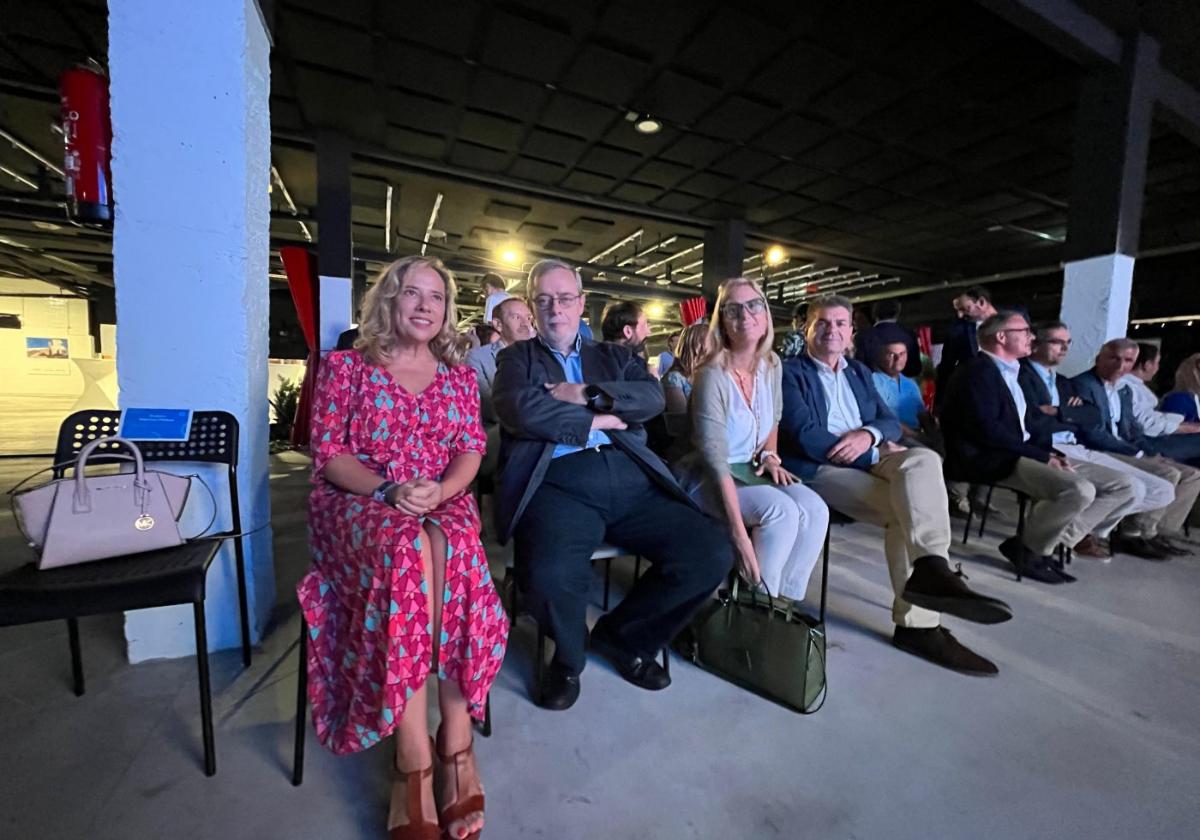 Belarmina Díaz, Gregorio Rabanal, Lara Martínez y José Ramón Martín Ardines.