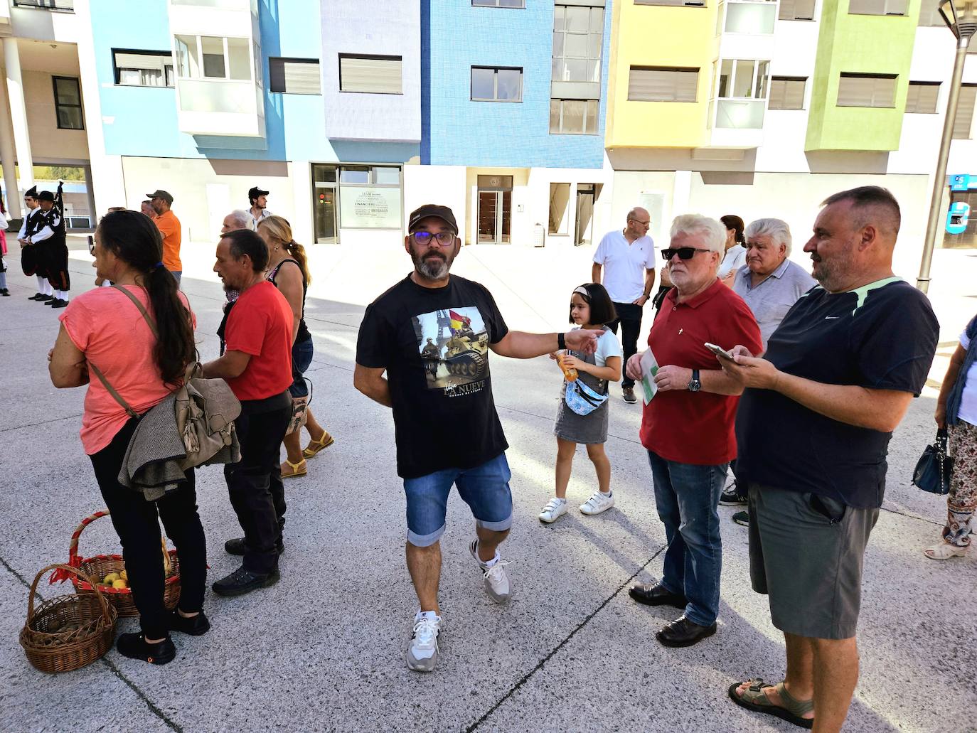 Recreación histórica en Tineo del homenaje al general Riego