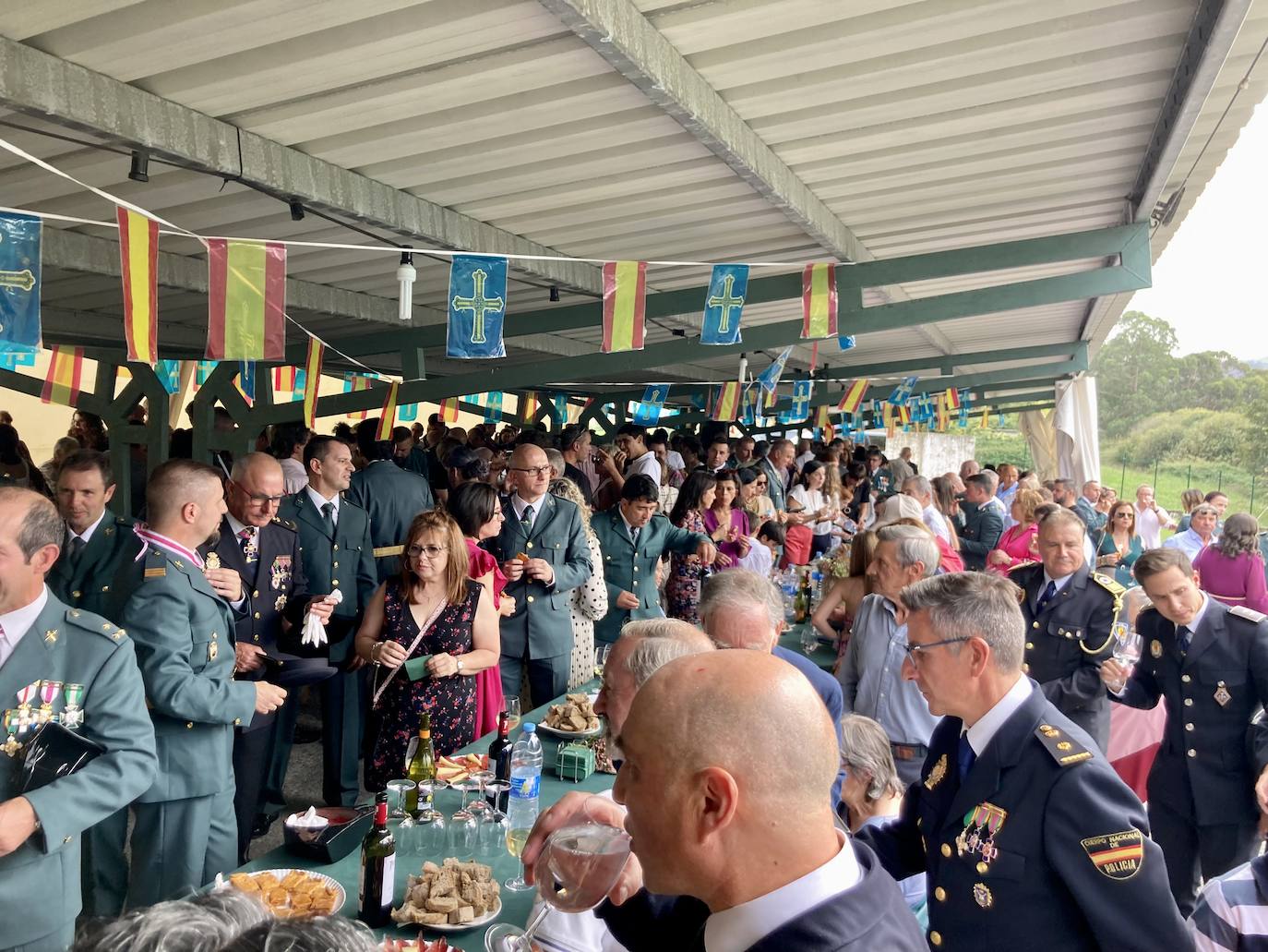 Así ha sido la celebración de la Guardia Civil por su patrona en Luarca