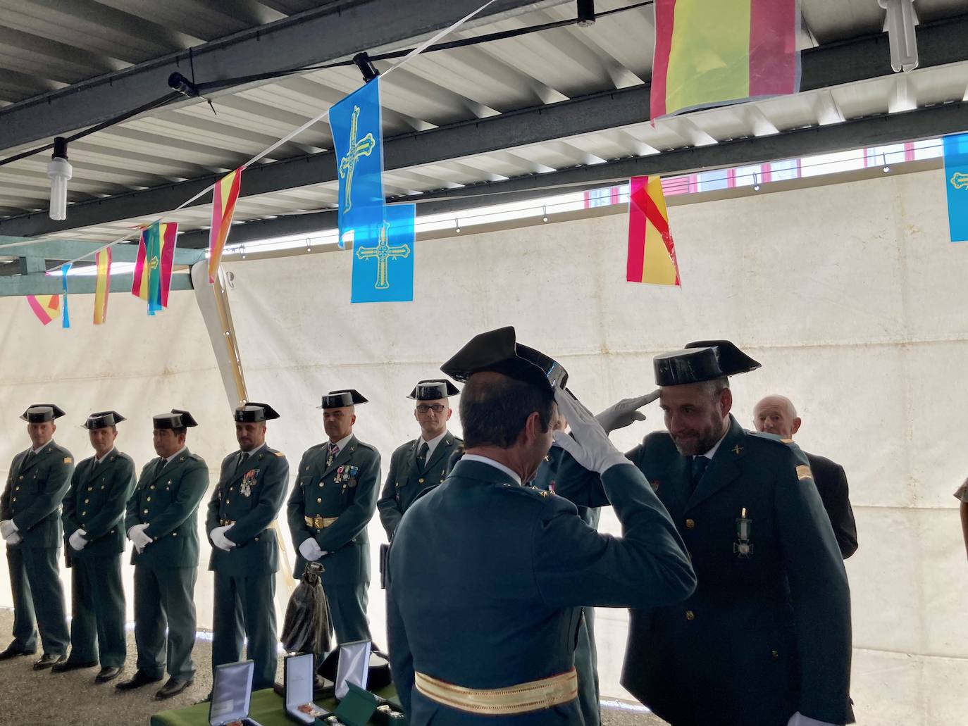 Así ha sido la celebración de la Guardia Civil por su patrona en Luarca