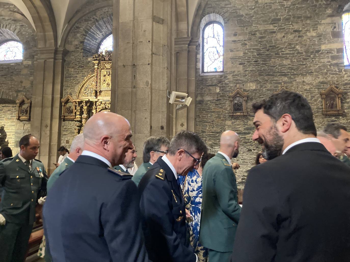 Así ha sido la celebración de la Guardia Civil por su patrona en Luarca