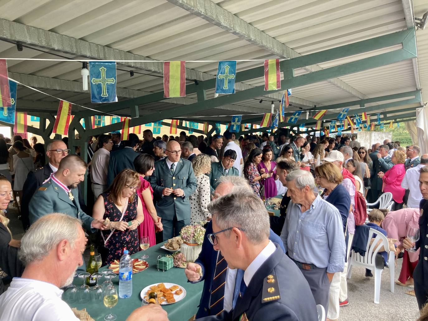 Así ha sido la celebración de la Guardia Civil por su patrona en Luarca