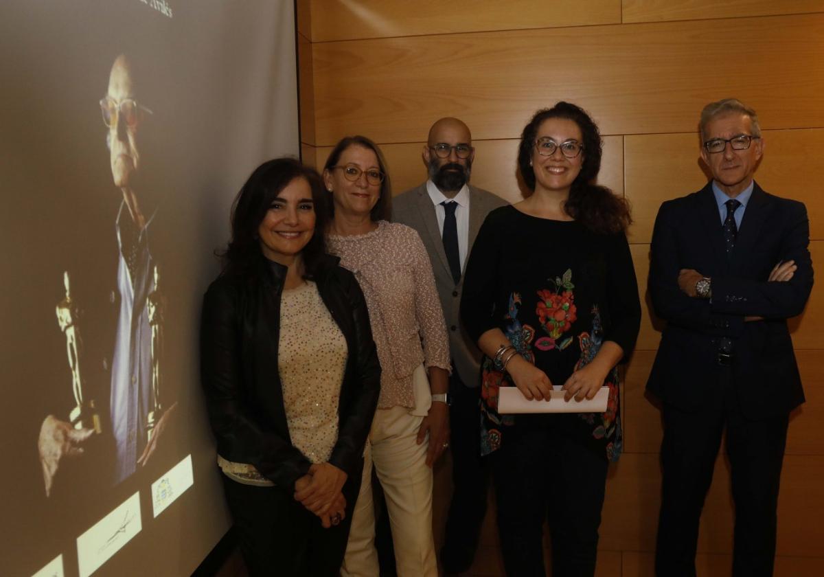 Yolanda Alonso, Inma Parrondo, Christian Franco, Diana Díaz y Vidal de la Madrid.