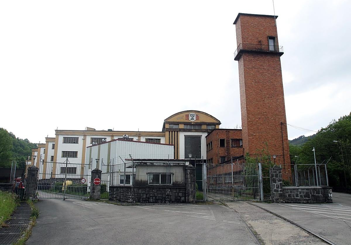 Una vista de la fábrica de municiones de Rheinmetall Expal Munitions (anteriormente Expal Systems) de Trubia.