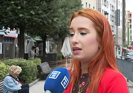 Maiza da Rocha, ayer en Oviedo.