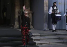 Meryl Streep, baile al son de las gaitas