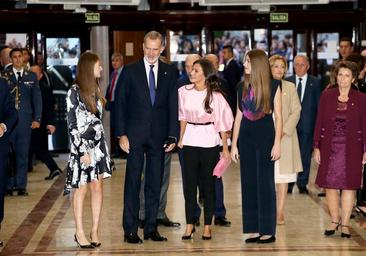 La Familia Real, «con el cariño de siempre» en Asturias