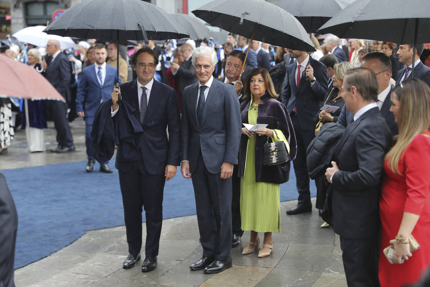 La alfombra azul de los Premios Princesa de Asturias, en imágenes