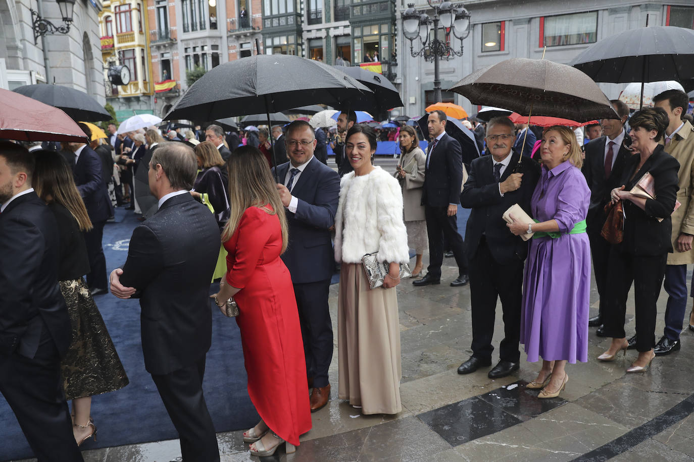 La alfombra azul de los Premios Princesa de Asturias, en imágenes