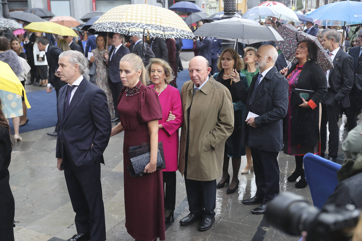 La alfombra azul de los Premios Princesa de Asturias, en imágenes