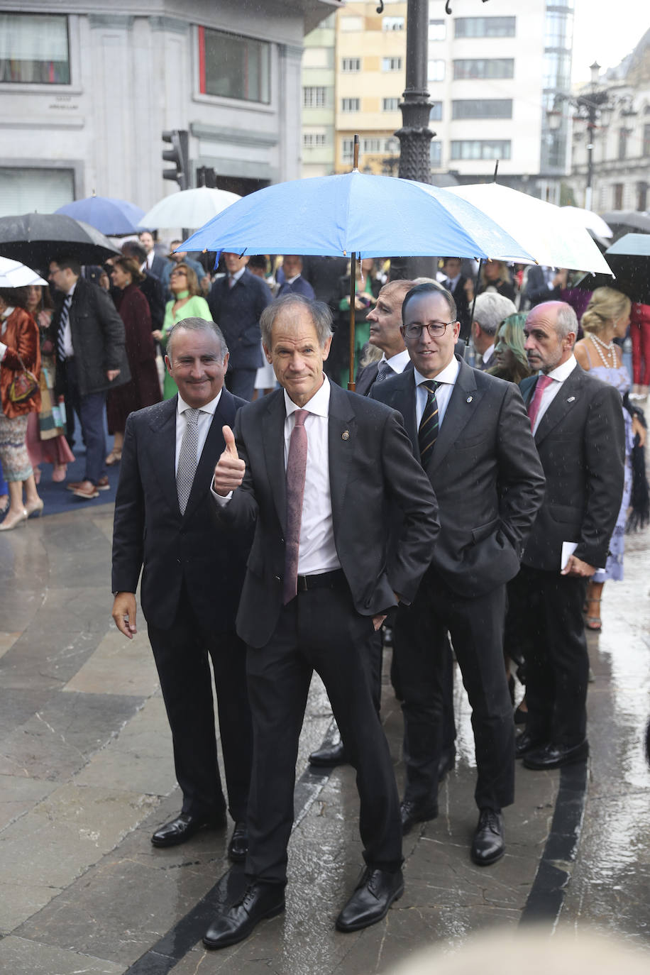 La alfombra azul de los Premios Princesa de Asturias, en imágenes