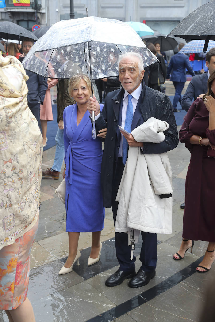 La alfombra azul de los Premios Princesa de Asturias, en imágenes