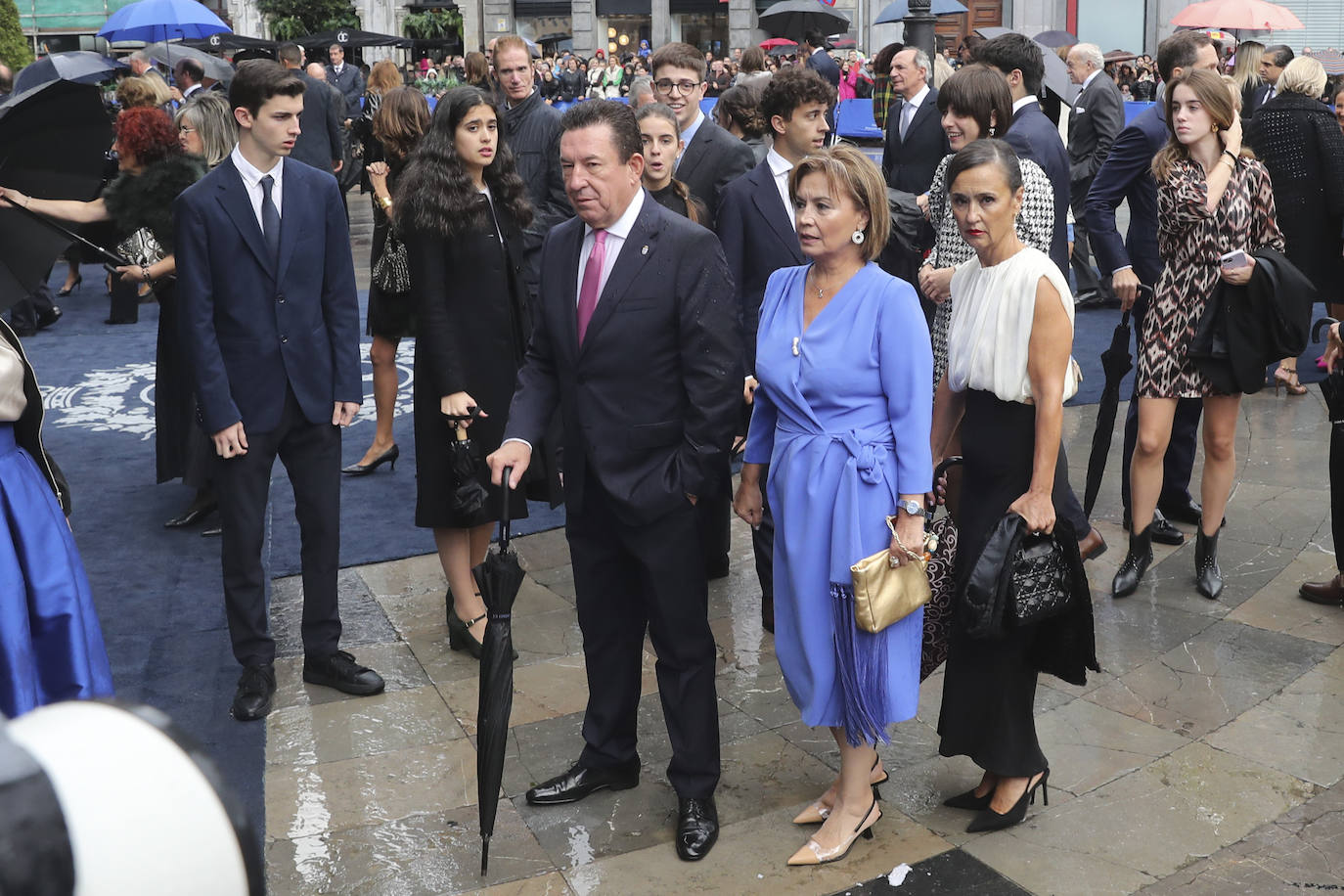 La alfombra azul de los Premios Princesa de Asturias, en imágenes