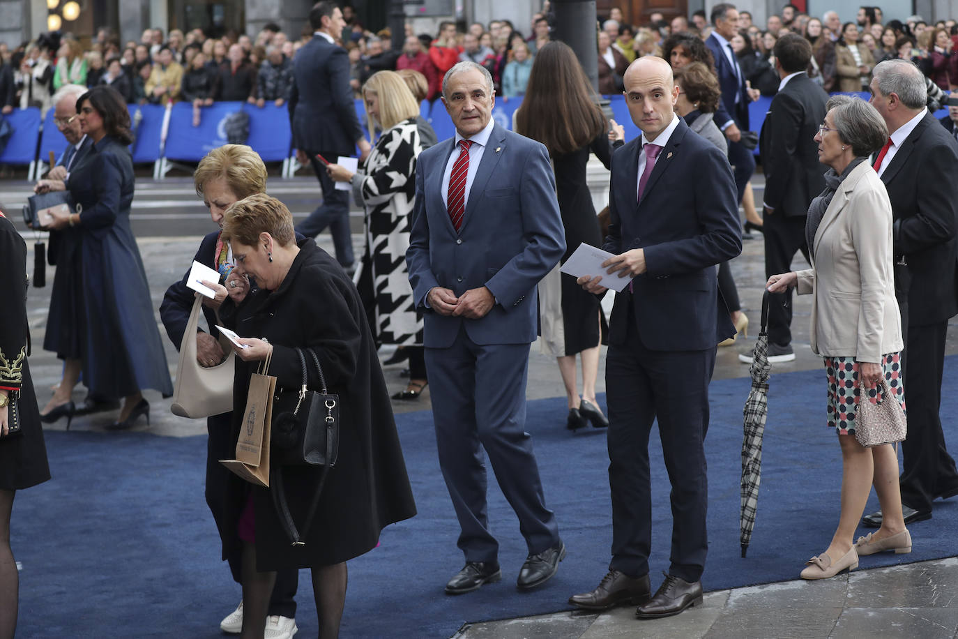 La alfombra azul de los Premios Princesa de Asturias, en imágenes