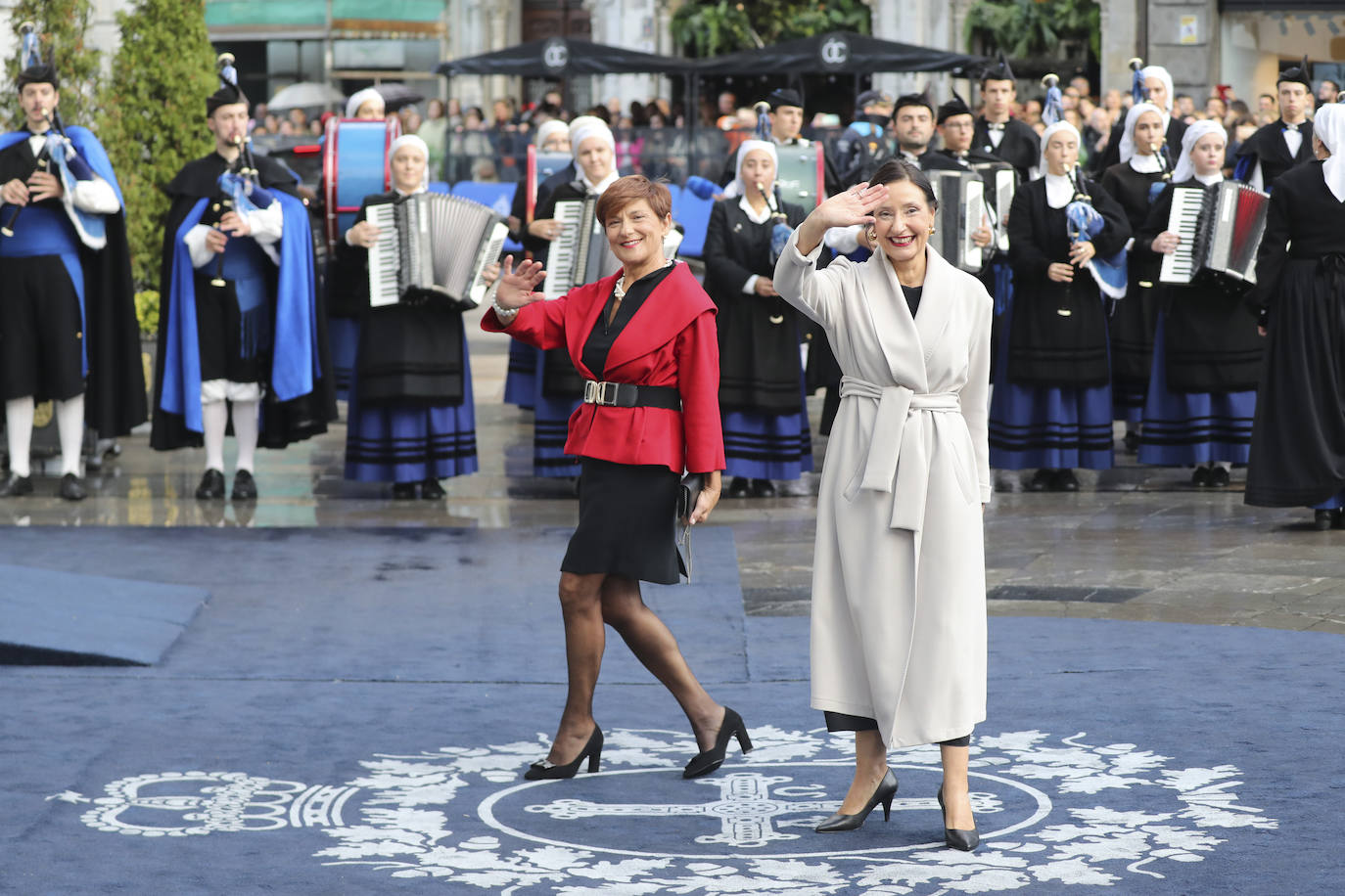 La alfombra azul de los Premios Princesa de Asturias, en imágenes