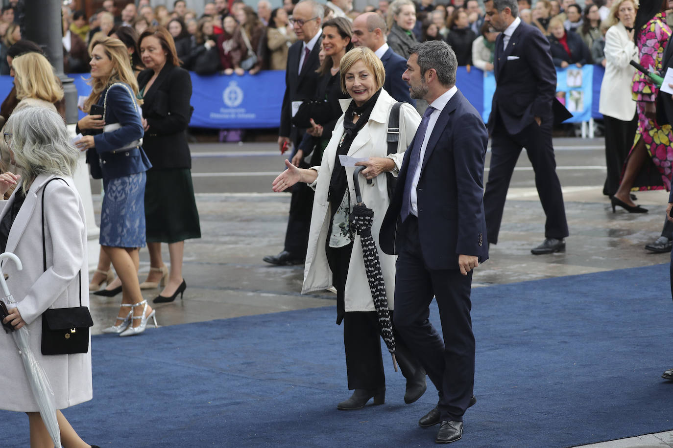 La alfombra azul de los Premios Princesa de Asturias, en imágenes