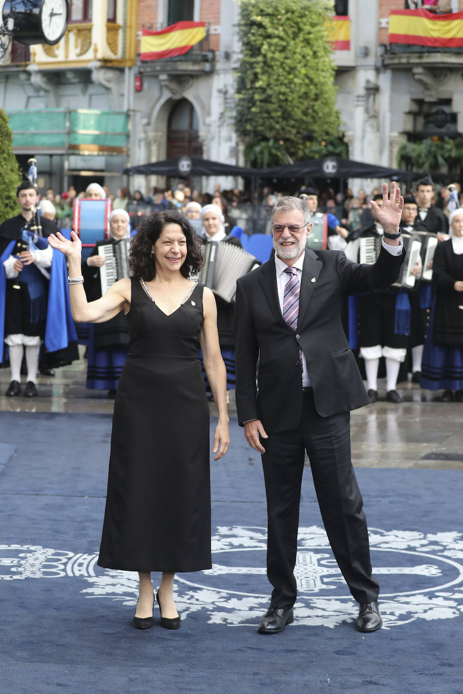 La alfombra azul de los Premios Princesa de Asturias, en imágenes