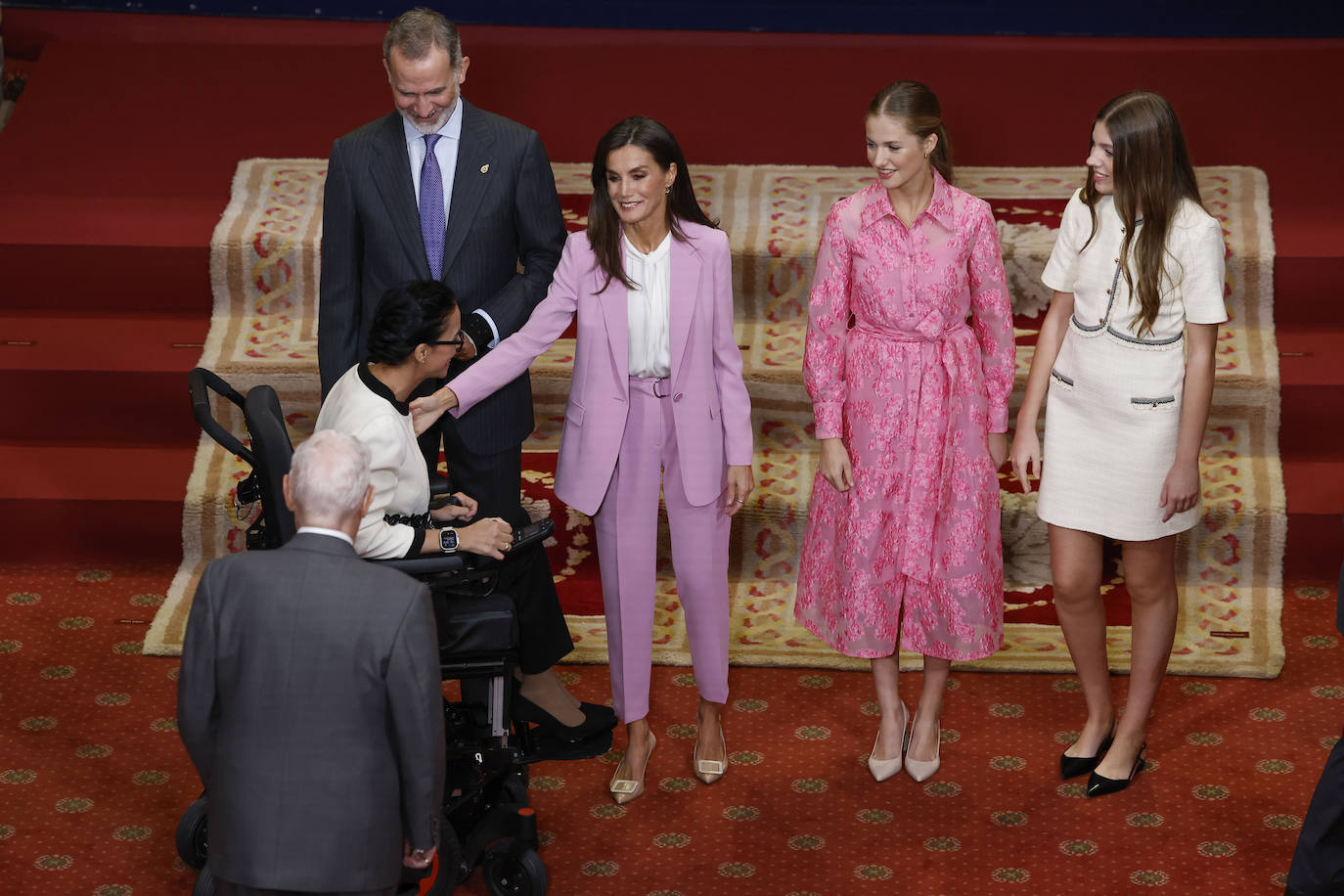 Así ha sido la recepción de la Familia Real en el Reconquista