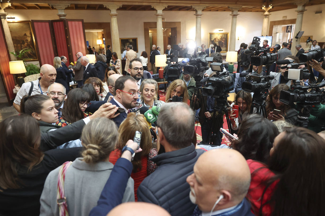 Así ha sido la recepción de la Familia Real en el Reconquista